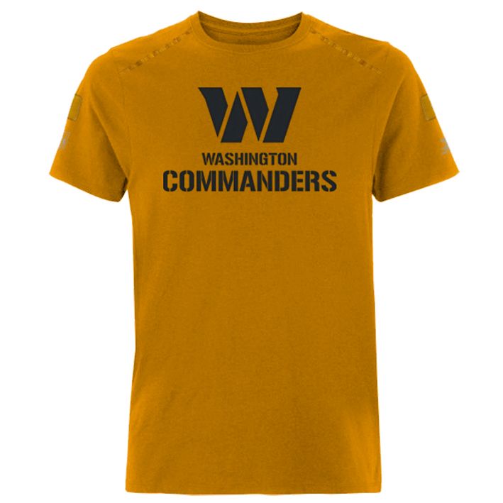Playera Washington Commanders Army Camel Verde Militar