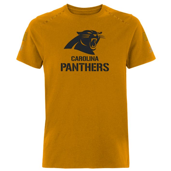 Playera Carolina Panthers Army Camel Verde Militar