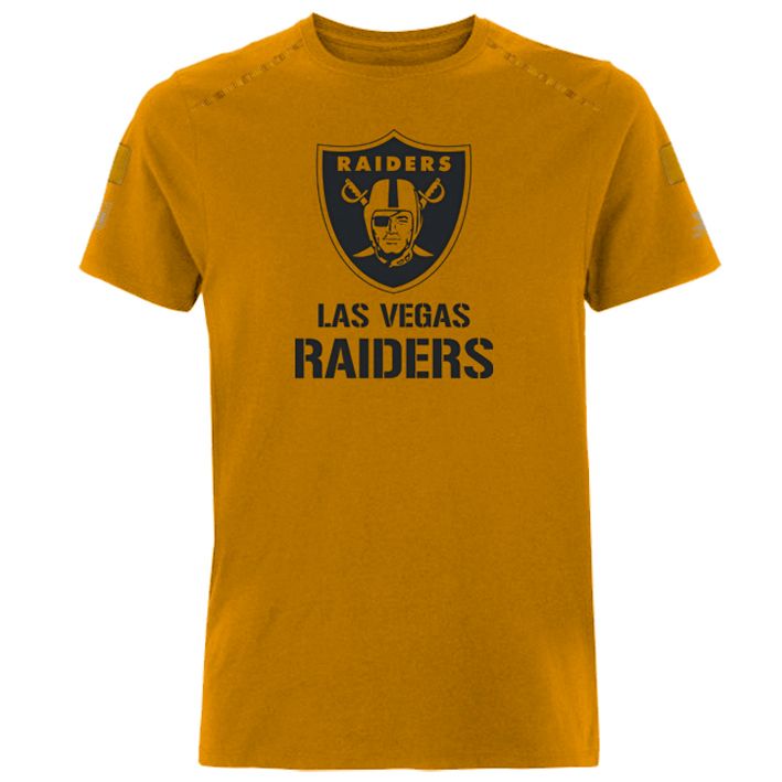 Playera Las Vegas Raiders Army Camel Verde Militar