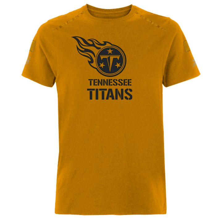 Playera Tennessee Titans Army Camel Verde Militar