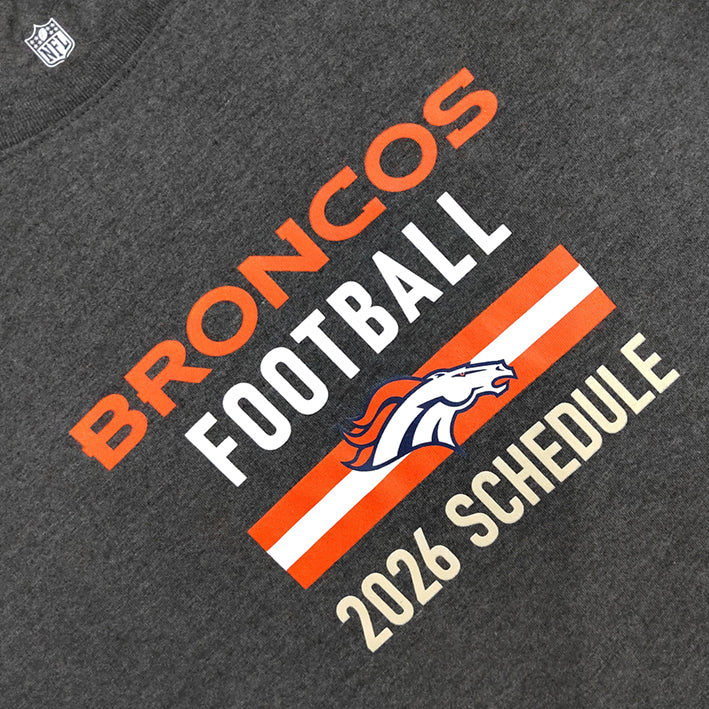 Playera Denver Broncos Calendario 2026 DICASS