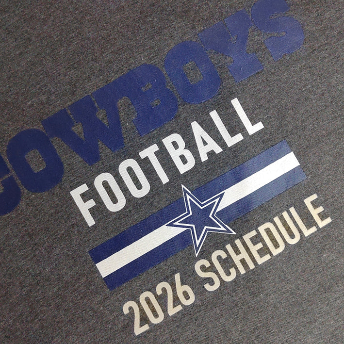 Playera Dallas Cowboys Calendario 2026 DICASS