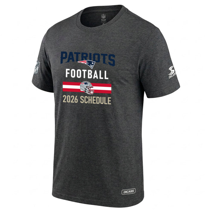 Playera New England Patriots Calendario 2026 DICASS