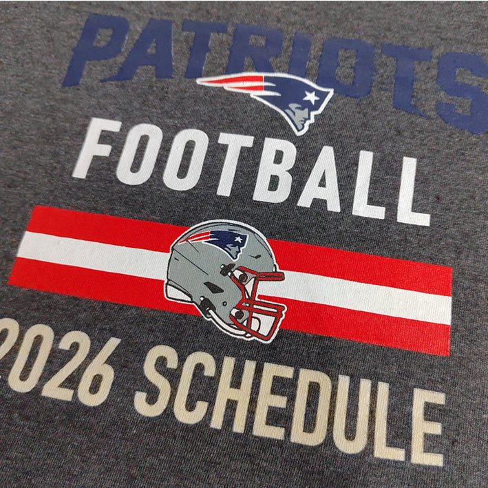 Playera New England Patriots Calendario 2026 DICASS