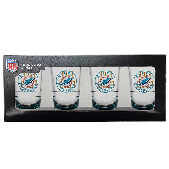 Tequilero Miami Dolphins Circle Sci-Fi