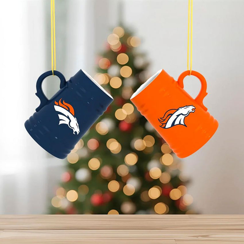 Tarro Denver Broncos Mini Stein 3 oz Evergreen Verde