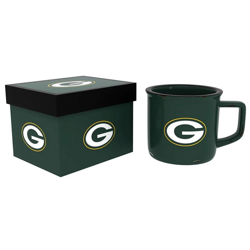 Taza Green Bay Packers Camp 14 oz Evergreen Verde
