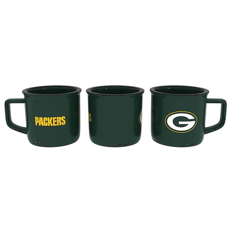Taza Green Bay Packers Camp 14 oz Evergreen Verde