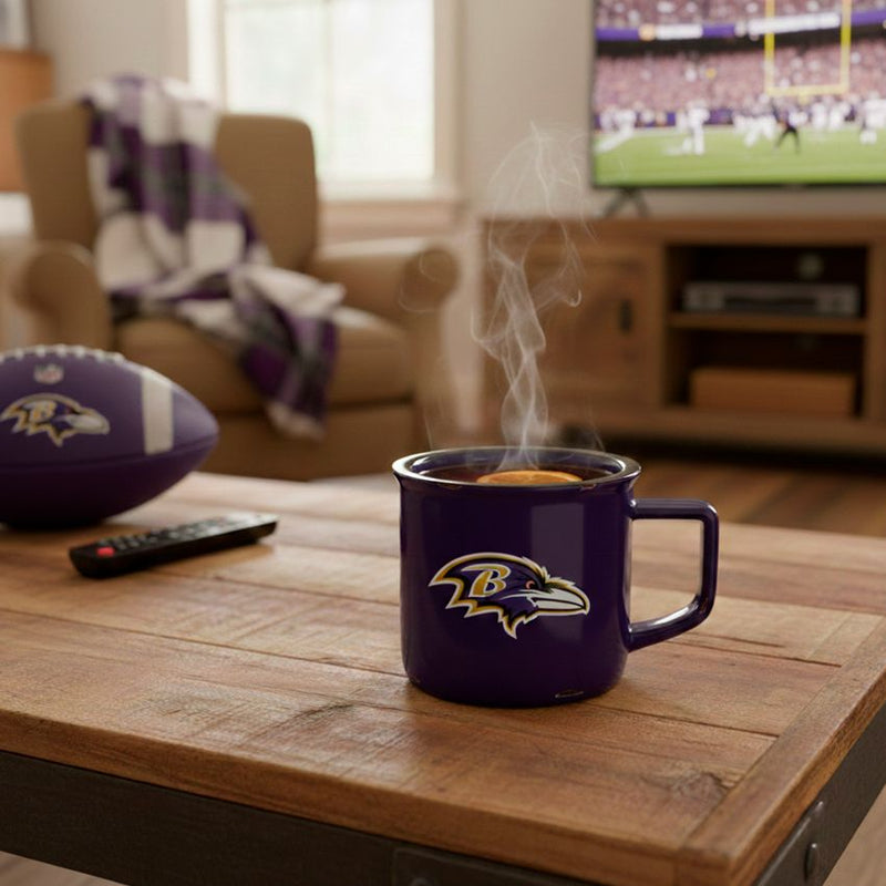 Taza Baltimore Ravens Camp 14 oz Evergreen Verde