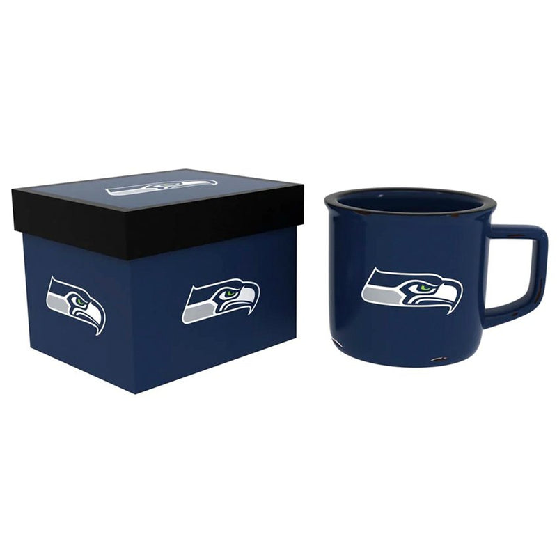 Taza Seattle Seahawks Camp 14 oz Evergreen Verde