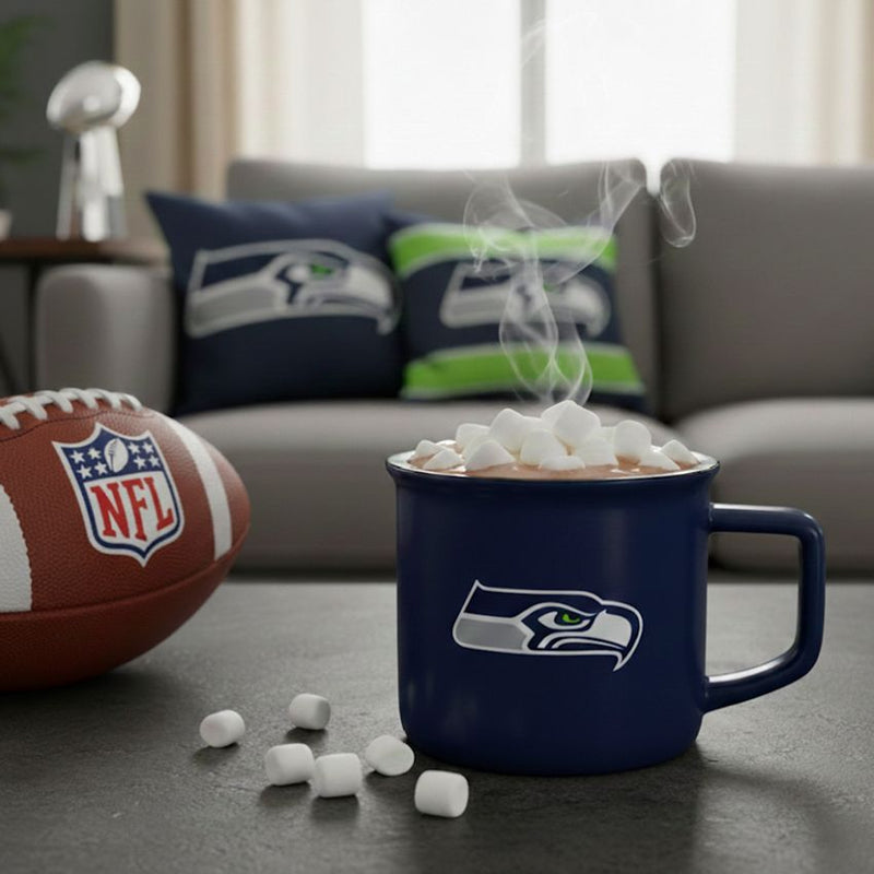 Taza Seattle Seahawks Camp 14 oz Evergreen Verde