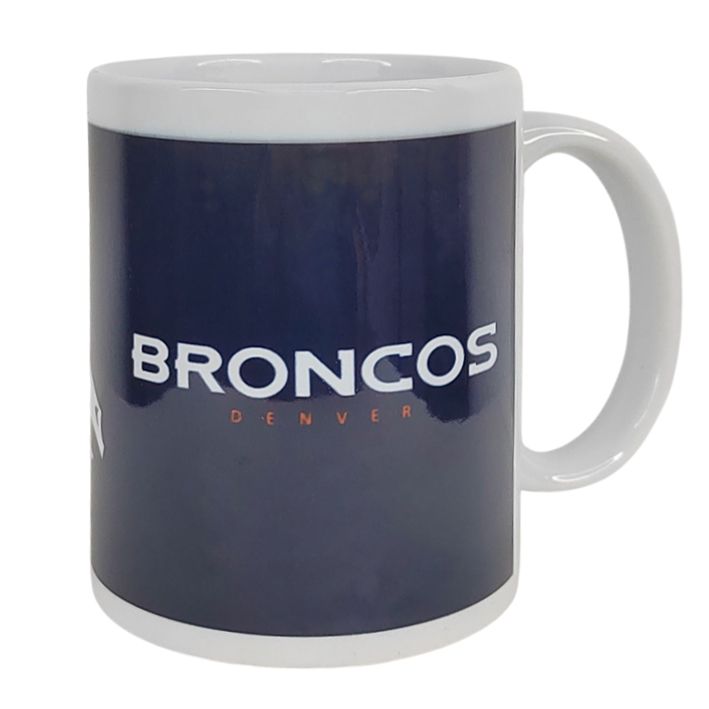 Taza Denver Broncos Sublimada 9 oz