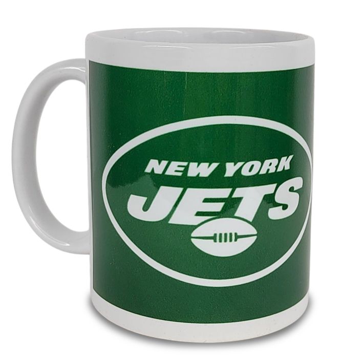 Taza New York Jets Sublimada 9 oz