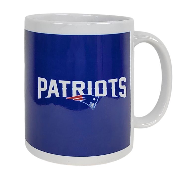 Taza New England Patriots Sublimada 9 oz
