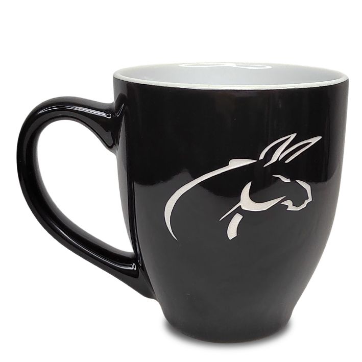 Taza IPN 15 oz Burros Negro