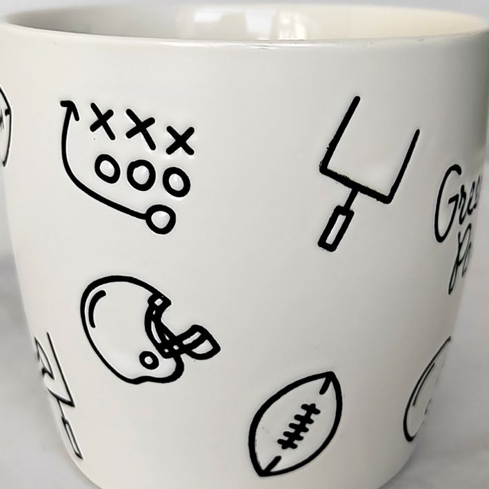 Taza Seattle Seahawks Playmaker 18 oz Logo Brands