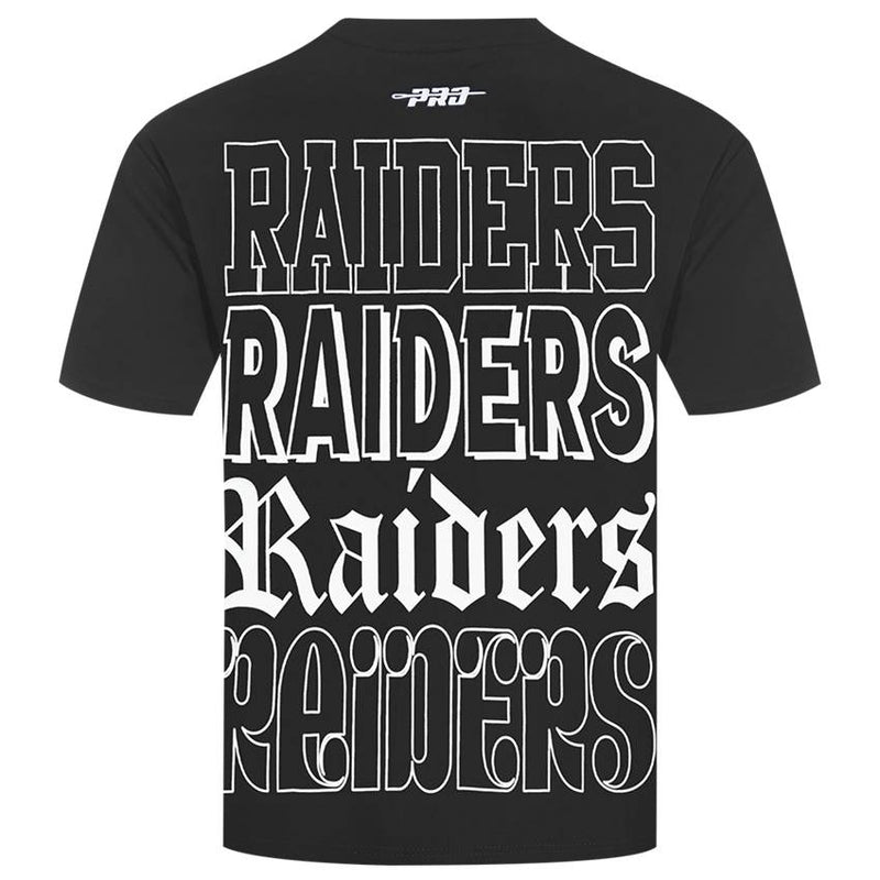Playera Las Vegas Raiders Billboard Pro Standard Negro