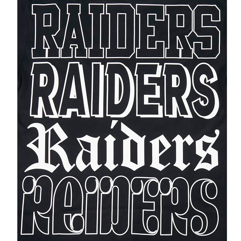 Playera Las Vegas Raiders Billboard Pro Standard Negro