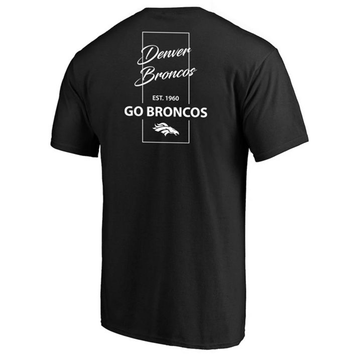 Playera Denver Broncos Blackwood Hombre Negro
