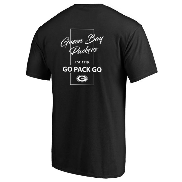 Playera Green Bay Packers Blackwood Hombre Negro