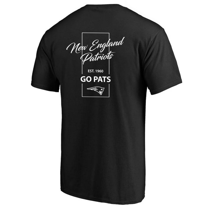 Playera New England Patriots Blackwood Hombre Negro