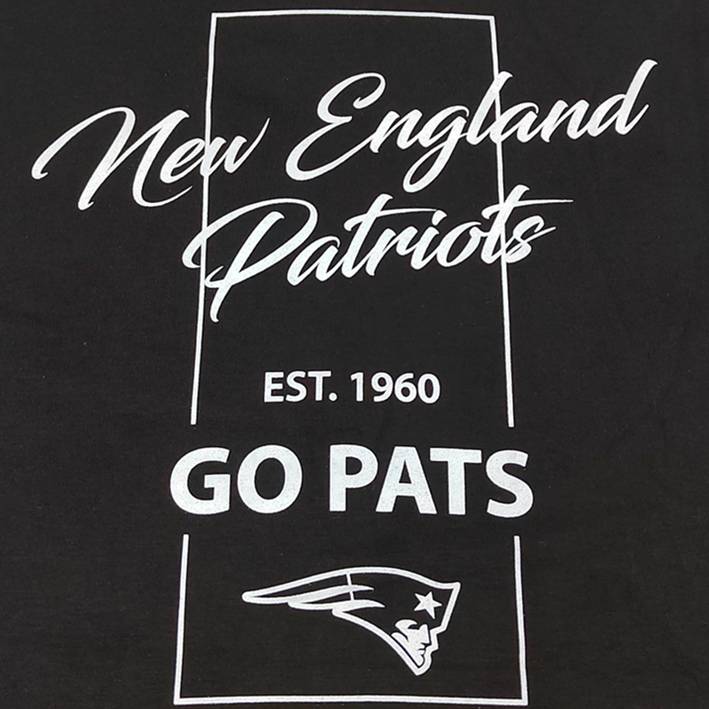Playera New England Patriots Blackwood Hombre Negro