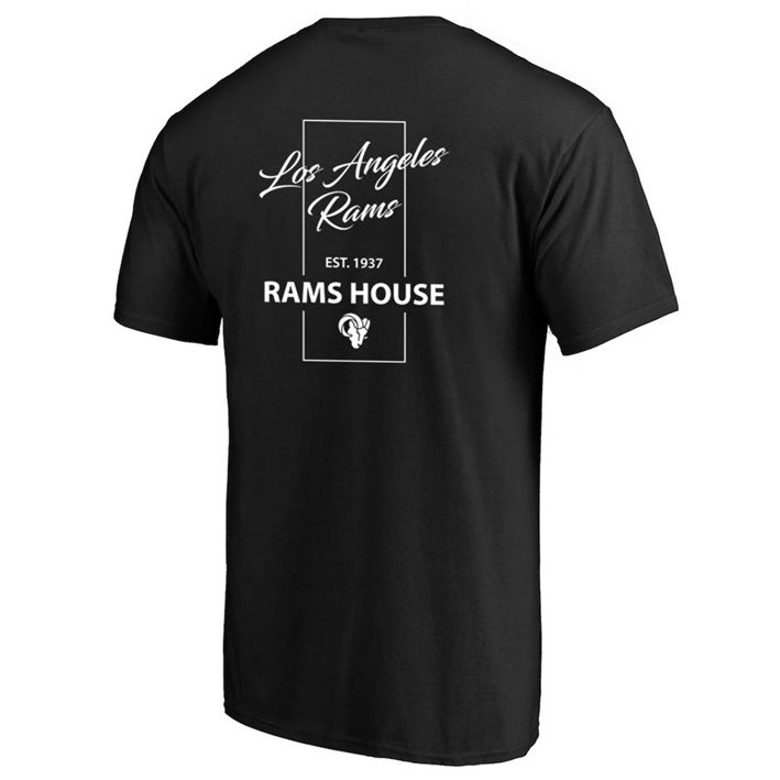 Playera Los Angeles Rams Blackwood Hombre Negro