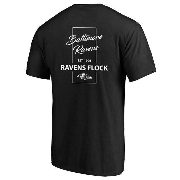 Playera Baltimore Ravens Blackwood Hombre Negro