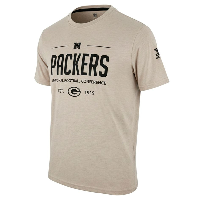 Playera Green Bay Packers Avena Hombre Beige