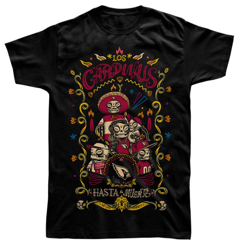 Playera Arizona Cardinals Hasta La Muerte 25 Hombre