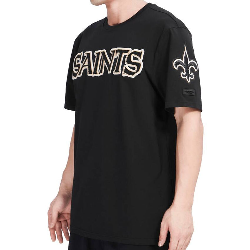 Playera New Orleans Saints Chenille Pro Standard Negro