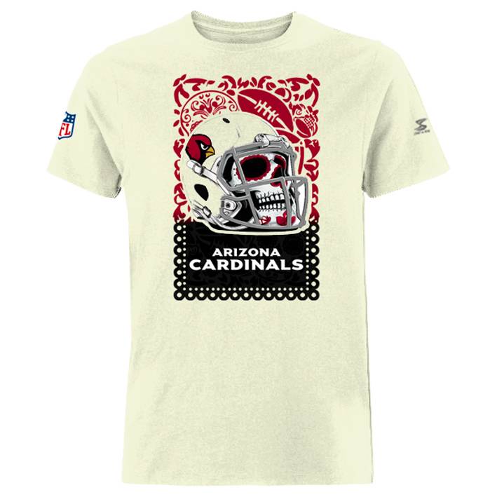 Playera Arizona Cardinals Dia Muertos 24