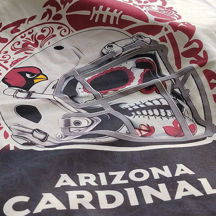 Playera Arizona Cardinals Dia Muertos 24