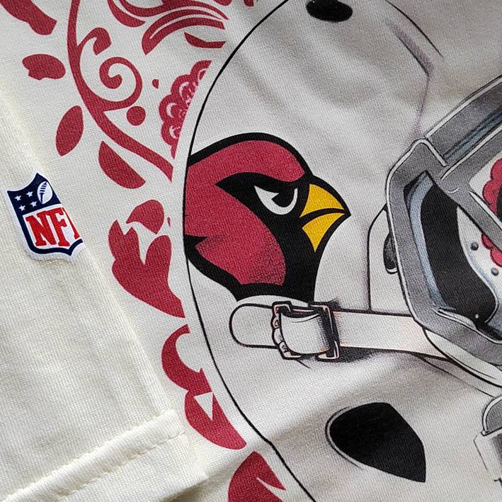 Playera Arizona Cardinals Dia Muertos 24