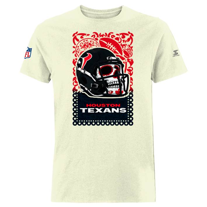 Playera Houston Texans Dia Muertos 24