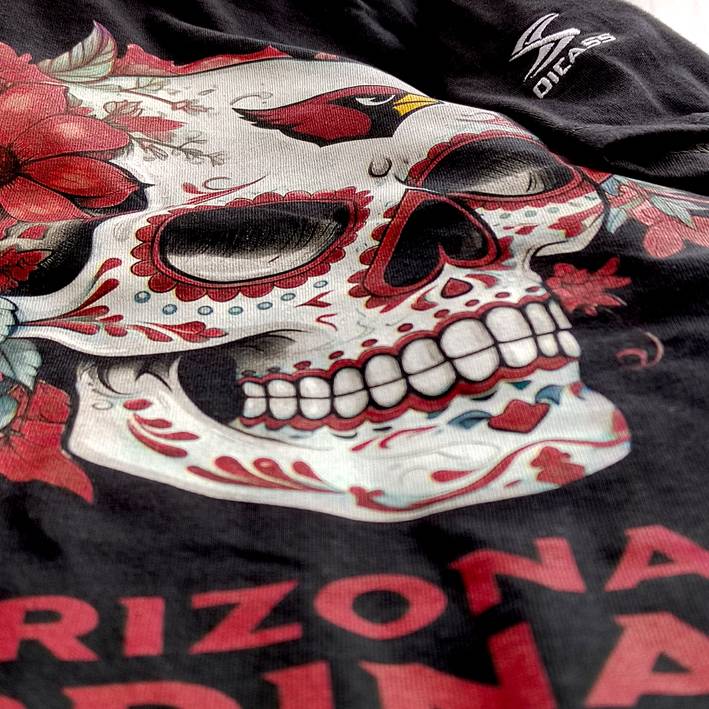 Playera Arizona Cardinals Dia Muertos