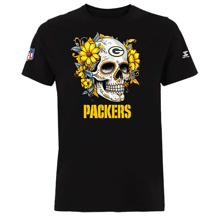 Playera Green Bay Packers Dia Muertos