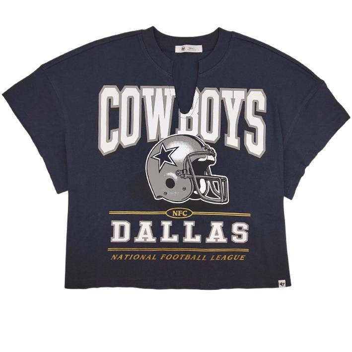 Playera Dallas Cowboys Elation Oversized 47 Brand Mujer
