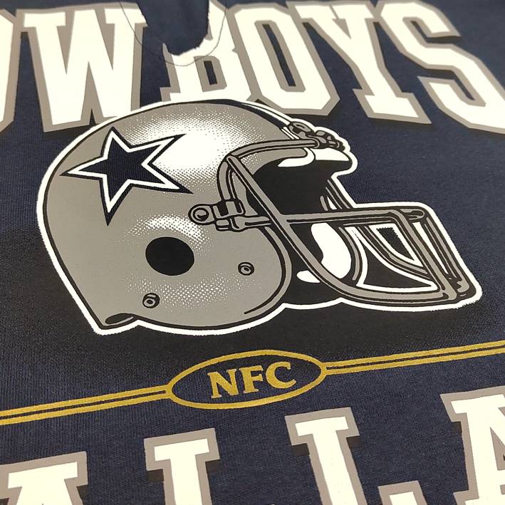 Playera Dallas Cowboys Elation Oversized 47 Brand Mujer