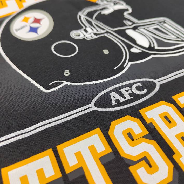 Playera Pittsburgh Steelers Elation Oversized 47 Brand Mujer