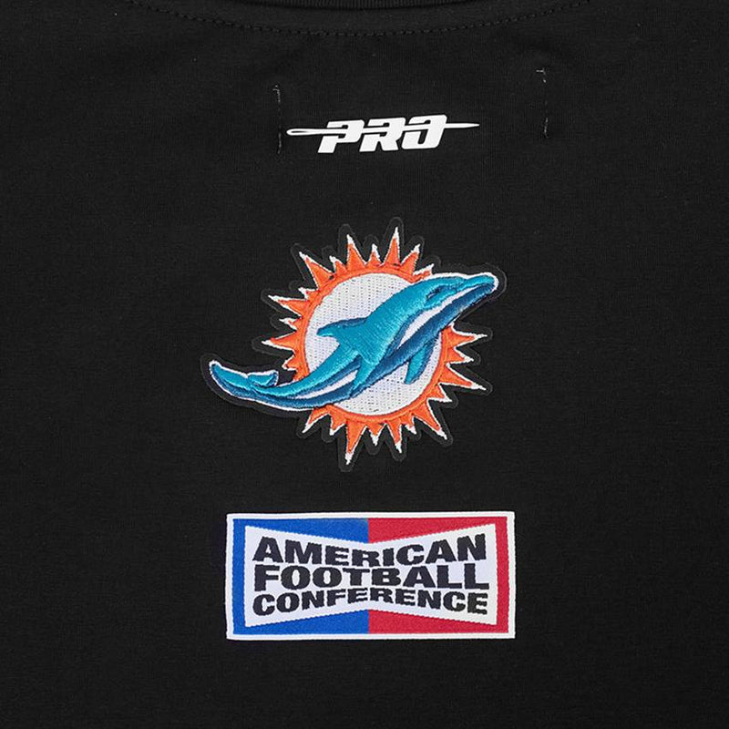 Playera Miami Dolphins Fast Lane Pro Standard Negro