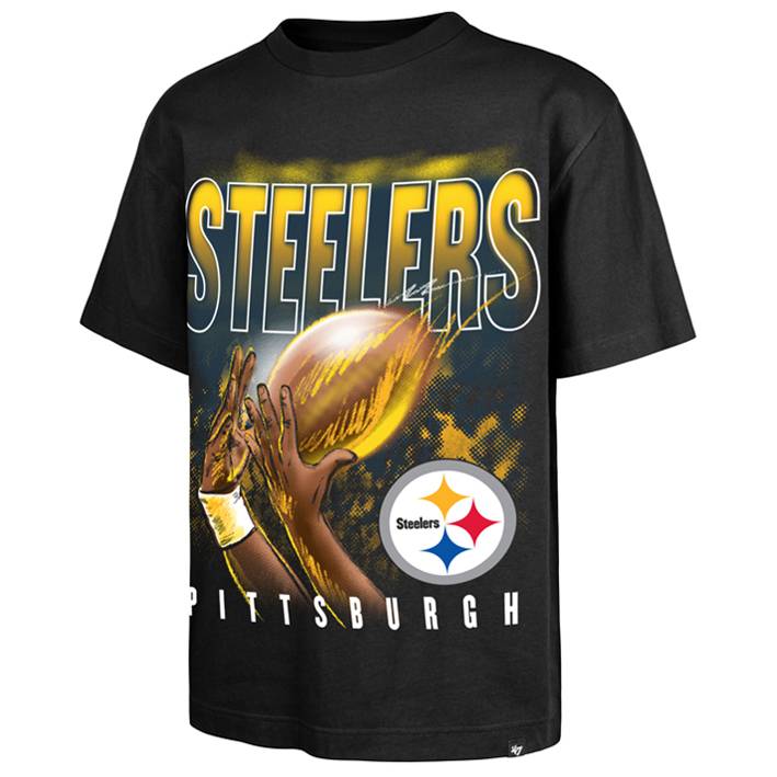 Playera Pittsburgh Steelers Foundation 47 Brand Hombre