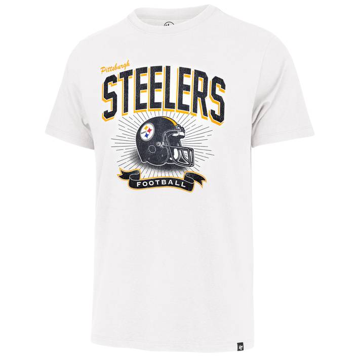 Playera Pittsburgh Steelers Play Franklin 47 Brand Hombre