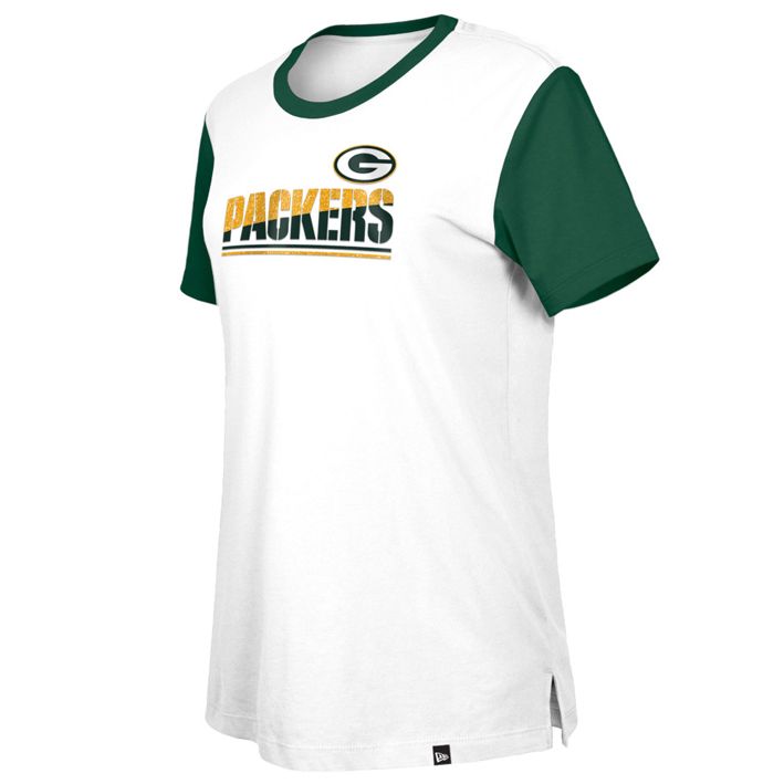 Playera Green Bay Packers Sideline 2023 New Era Mujer Blanco