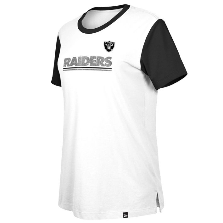 Playera Las Vegas Raiders Sideline 2023 New Era Mujer Blanco