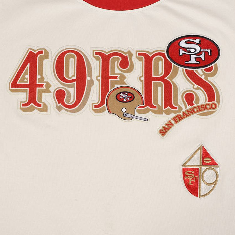 Playera San Francisco 49ers Retro Cascade Pro Standard Mujer