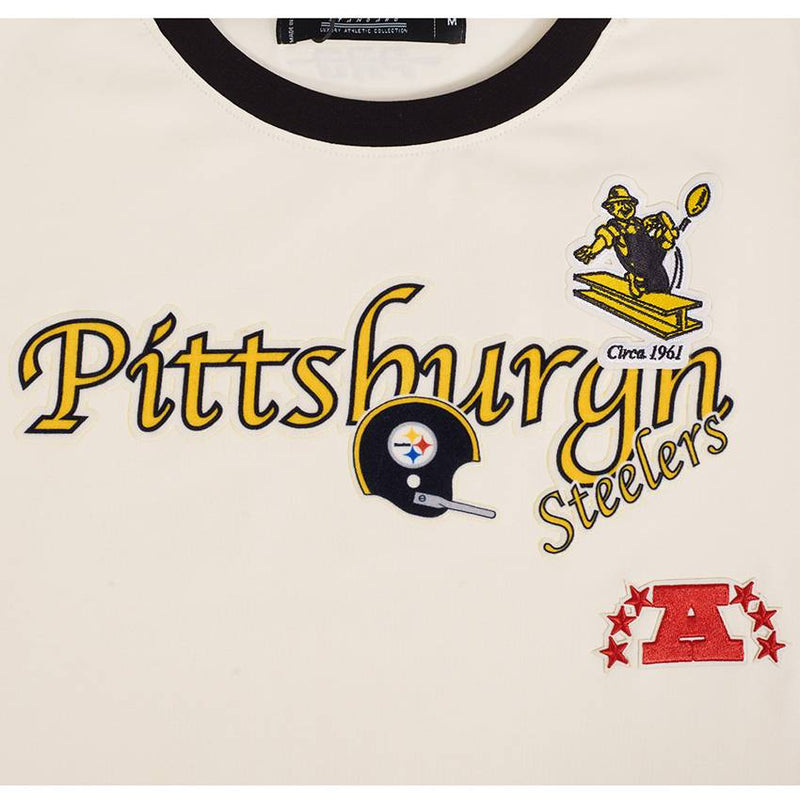 Playera Pittsburgh Steelers Retro Cascade Pro Standard Mujer