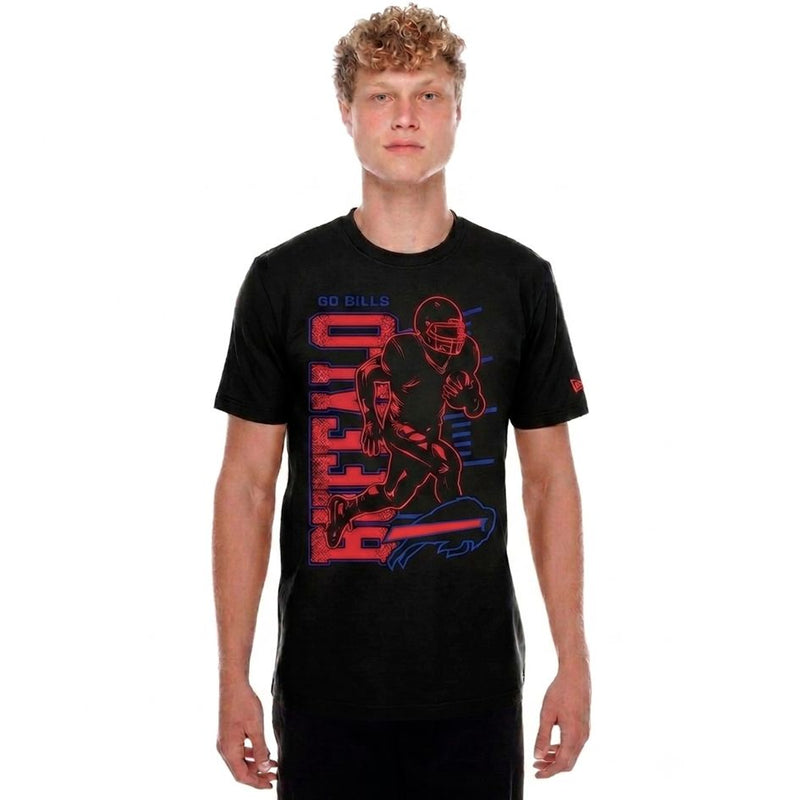 Playera Buffalo Bills Training 2026 New Era Negro