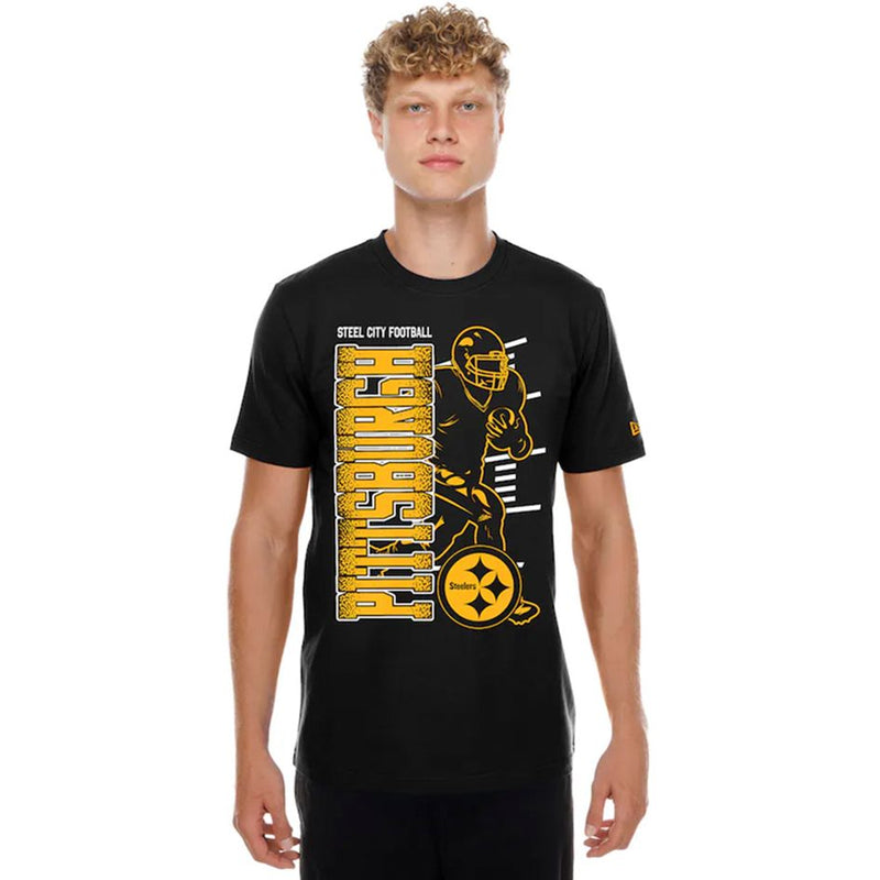 Playera Pittsburgh Steelers Training 2026 New Era Negro