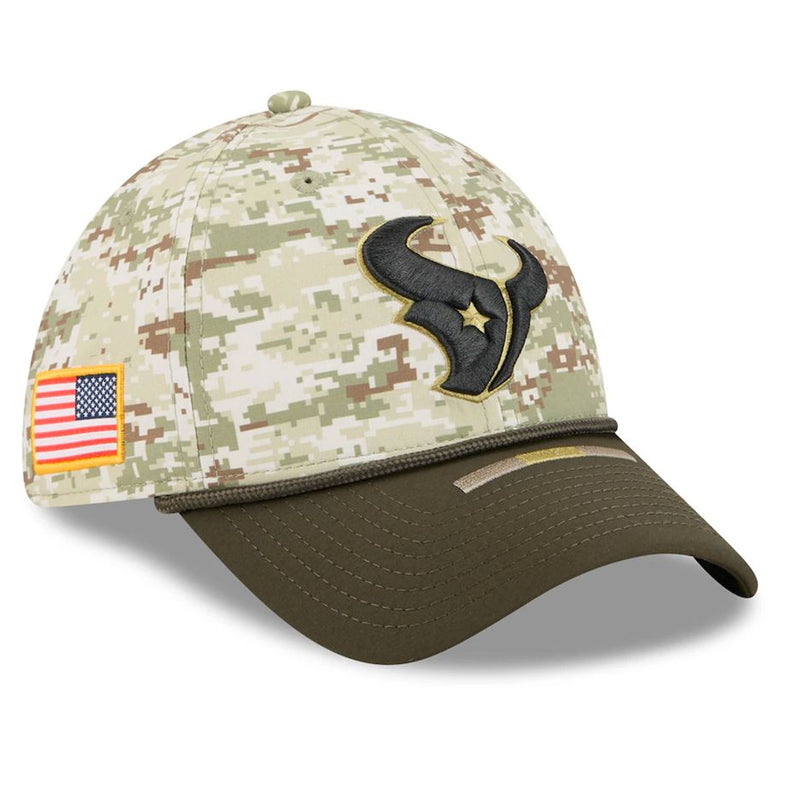 Gorra 39THIRTY Houston Texans Salute to Service 2025 New Era Camuflaje